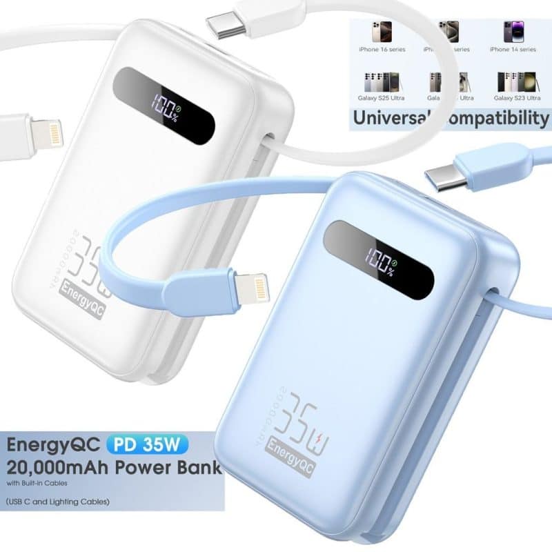 Pin dự phòng 20.000mAh EnergyQC