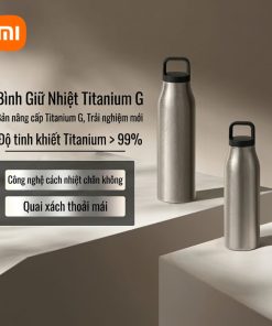 Bình Giữ Nhiệt Xiaomi Mijia Pure Titanium CUP G - 450ml
