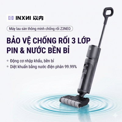 Máy lau nhà + hút bụi thông minh INXNI Z3 NEO